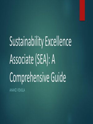 cover image of Sustainability Excellence Associate (SEA)